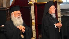 ΑΠΟΚΛΕΙΣΤΙΚΟ: Ο ΑΡΧΙΕΠΙΣΚΟΠΟΣ ΚΥΠΡΟΥ ΕΚΒΙΑΖΕΙ ΤΟΝ ΟΙΚΟΥΜΕΝΙΚΟ ΠΑΤΡΙΑΡΧΗ