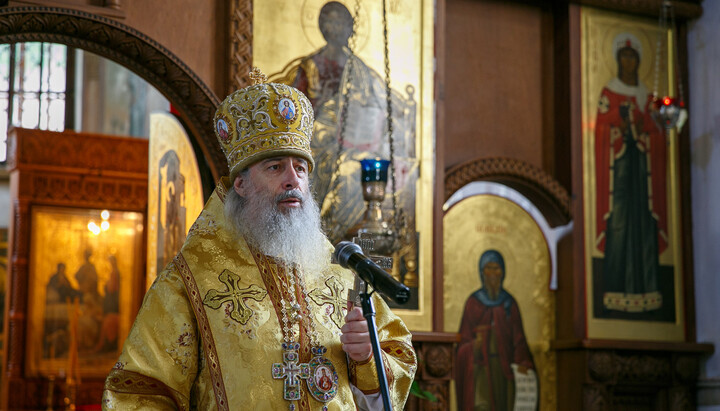 Μητροπολίτης Αρσένιος. Φωτογραφία: svlavra.church.ua