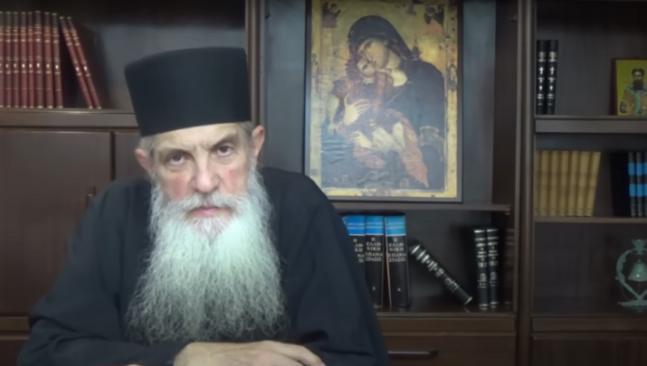 π. Αρσένιος Βλιαγκόφτης. Φωτογραφία από το YOU-tube κανάλι του