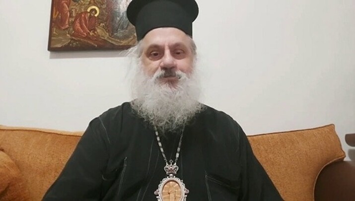 Μητροπολίτης Αντινόης Παντελεήμων. Φωτο: aegeanews.gr