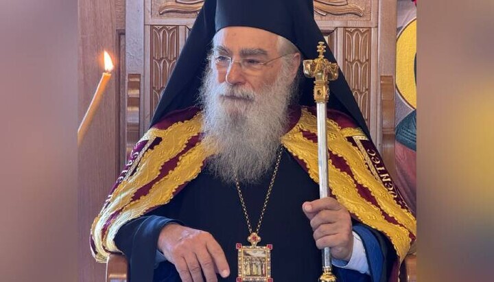 Μητροπολίτης Βόστρων Τιμόθεος. Φωτογραφία: ΕΟΔ