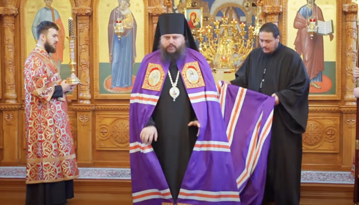 Επίσκοπος Σεραφείμ. Φωτογραφία: γραφείο τύπου της Ουκρανικής Ορθόδοξης Εκκλησίας