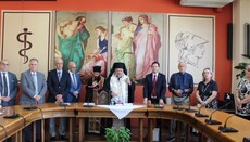 Αγιασμός στην Ιατρική Σχολή ΕΚΠΑ από τον Μητροπολίτη Ζάμπιας Ιωάννη (ΦΩΤΟ)