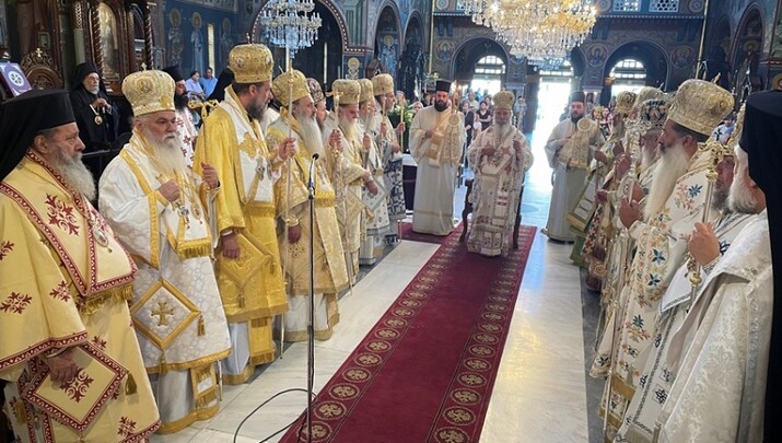 Η Πολυαρχιερατική Θεία Λειτουργία. Φωτογραφίες: Ι.Μ. Κορίνθου