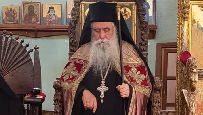 Ο Νέος Ηγούμενος της Μονής Σινά. Φωτογραφία: vimaorthodoxias.gr