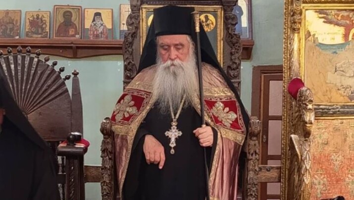 Ο Νέος Ηγούμενος της Μονής Σινά. Φωτογραφία: orthodoxianewsagency.gr