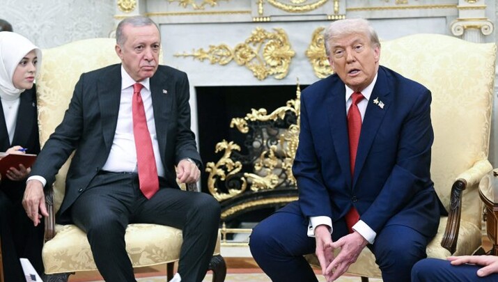 Ο Πρόεδρος της Τουρκίας με τον Ντόναλντ Τραμπ. Φωτογραφία: romfea.gr