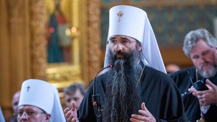 Μητροπολίτης Βιννίτσας και Μπαρ κ. Βαρσονοφίος. Φωτογραφία: Ουκρανική Ορθόδοξη Εκκλησία