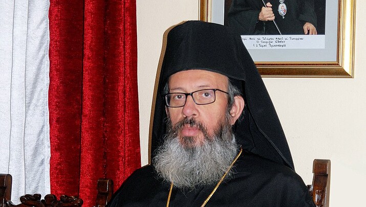 Ο Αρχιμ. Αντώνιος Πατρός Φωτογραφία: Romfea.gr