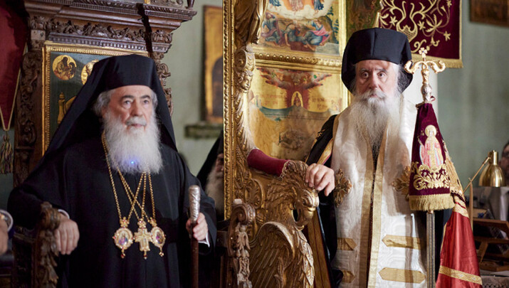 Ενθρονίστηκε ο νέος Αρχιεπίσκοπος Σινά Συμεών. Φωτογραφία: romfea.gr