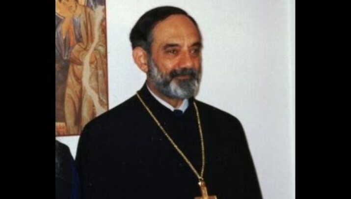 Ο π. Ιωάννης Ρωμανίδης. Φωτογραφία: isagiastriados.com