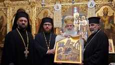 Ο Πατριάρχης Ιεροσολύμων στην Αντιπροσωπεία του Πατριαρχείου Ρουμανίας