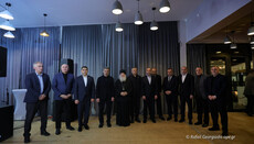 Ο Πρόεδρος της Δημοκρατίας της Γεωργίας υποδέχθηκε τον Γέροντα Εφραίμ