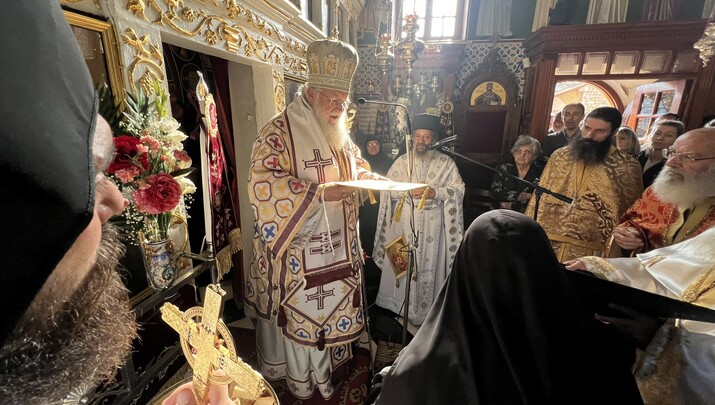 Κουρά Μοναχής στην Κέρκυρα