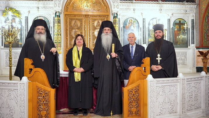 Εσπερίδα για την προσφορά της Α' Οικουμενικής Συνόδου στον Άγιο Νείλο Πειραιώς - Φωτογραφία: Romfea.gr