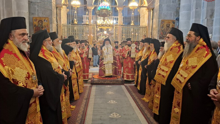20η Επέτειος Ενθρονίσεως Πατριάρχη Ιεροσολύμων Θεοφίλου - Φωτογραφία: Romfea.gr