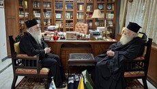 Εθιμοτυπικές επισκέψεις στον Μητροπολίτη Κόρινθου Παύλος