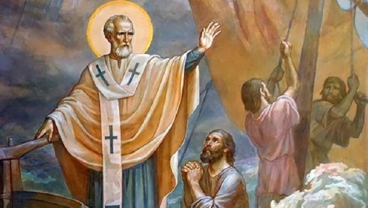 Ο Άγιος Νικόλας, προστάτης των Ναυτικών - Φωτογραφία: Romfea.gr