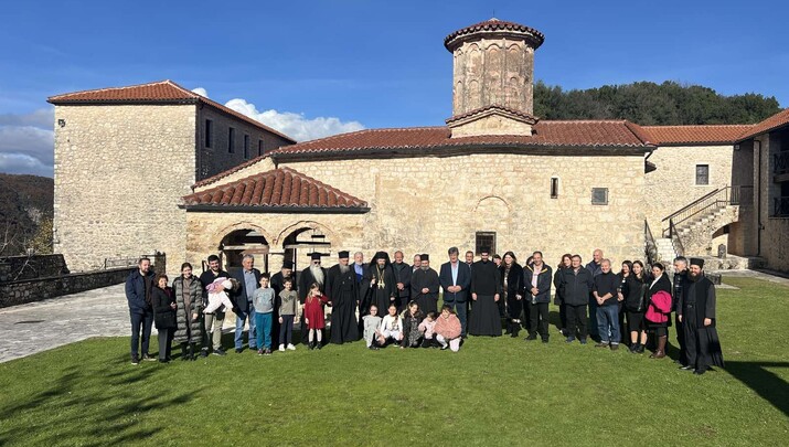 Ο Κονίτσης Αλέξιος στον Παρακάλαμο Πωγωνίου - Φωτογραφία: orthodoxianewsagency.gr