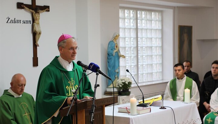 Drazen Kutlesa, Αρχιεπίσκοπος Ζάγκρεμπ. Φωτογραφία: zg-nadbiskupija.hr