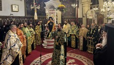 Ο Εσπερινός της Αγίας Θεοδώρας στην Κέρκυρα