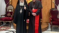 Ο Καρδινάλιος Κοχ στον Πατριάρχη Ιεροσολύμων Θεόφιλο