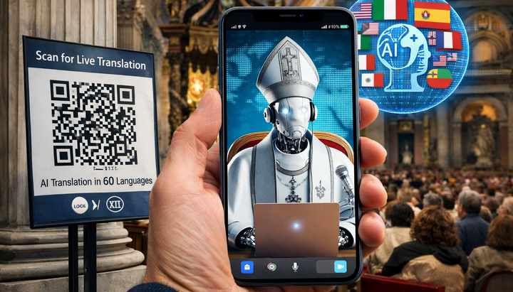 Βατικανό: Μετάφραση λειτουργιών σε 60 γλώσσες με Τεχνητή Νοημοσύνη