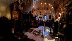 Ο Εσπερινός της Συγχωρήσεως στη Μονή Οδηγητρίας Γωνιάς