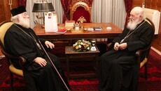 Η συνάντηση του Αρχιεπισκόπου Αθηνών με τον Πατριάρχη Αλεξανδρείας