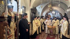 Τα ονομαστήρια του Πατριάρχη Ιεροσολύμων Θεοφίλου