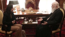 Συνάντηση Αρχιεπισκόπου με την πρώην Υπουργό Άννα Διαμαντοπούλου