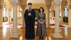 Η Ντομίνικα Κρος των Ηνωμένων Εθνών στον Πατριάρχη Σερβίας