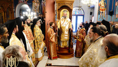 Η εορτή του αγίου Γεωργίου του Τροπαιοφόρου στη Μητρόπολη Θεσσαλονίκης