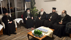 Ο Πατριάρχης Αντιοχείας στην οικία της οικογενείας του εψηφισμένου Επισκόπου