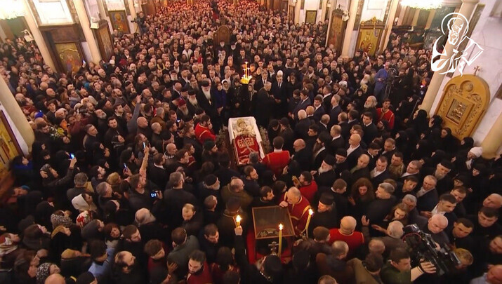 40 ημέρες συμπληρώνονται από τον θάνατο του Πατριάρχη Γεωργίας Ηλία Β΄