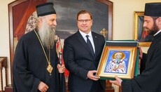 Ο Πατριάρχης Πορφύριος για τους Σέρβους της Διασποράς