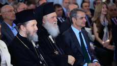 Ο Αρχιεπίσκοπος στα εγκαίνια του παραρτήματος του Παν/μίου Λευκωσίας στην Αθήνα