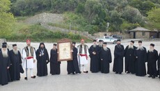 Αναχώρηση και Άφιξη της Θαυματουργής Εικόνος «Άξιον Εστί» στο Μεσολόγγι