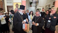 Η Ορθόδοξη Ρουμάνικη Κοινότητα της Τσιβιταβέκια στη Μητρόπολη Χαλκίδος