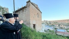 Ο Πατριάρχης Βαρθολομαίος με τον Αρχιεπίσκοπο Αλβανίας στην Καππαδοκία
