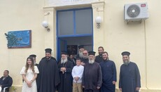 Χειροτονία Διακόνου στην Αίγινα από τον Μητροπολίτη Ύδρας Εφραίμ