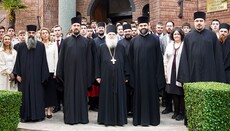 Ο Γέρων Εφραίμ στη Θεολογική Σχολή Αγίου Σάββα