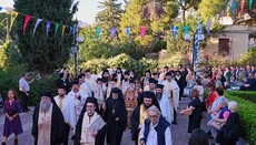 Υποδοχή της εικόνας της Παναγίας Σουμελά στη Νέα Κηφισιά