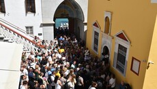Η Πεντηκοστή στην Ιερά Μονή Πανορμίτου στη Σύμη
