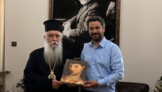 Τον Αρχιεπίσκοπο Σινά Συμεών υποδέχθηκε ο Δήμαρχος Χανίων