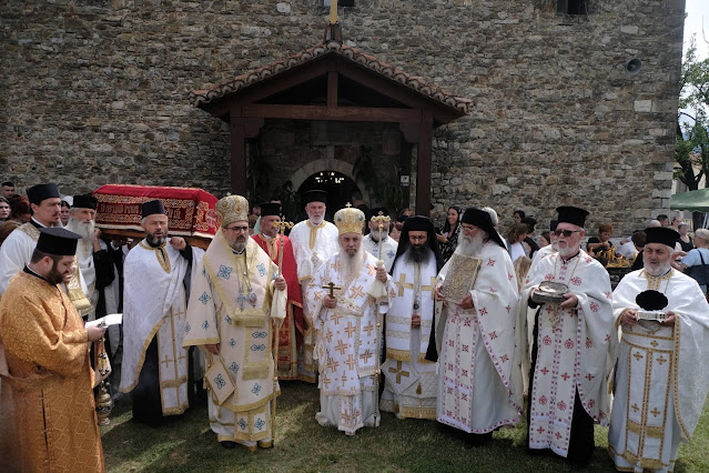 Πανήγυρις στη Μονή Αγίου Ιωάννου του Βλαδίμηρου στο Ελμπασάν Αλβανίας