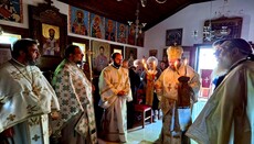 Λειτουργία του Μαρωνείας Παντελεήμονος στην Κερασιά Παπικίου