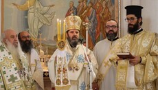Χειροτονία διακόνου από τον Αρχιεπίσκοπο Αλβανίας στα Τίρανα