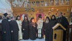 Ρασοφορία νέου Μοναχού στη Μονή Αγίων Τεσσαράκοντα Μαρτύρων στο Πήλιο