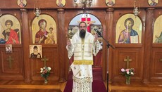 Ο Επίσκοπος Χώρας λειτούργησε στην Ενορία Αγίου Γεωργίου Shepparton